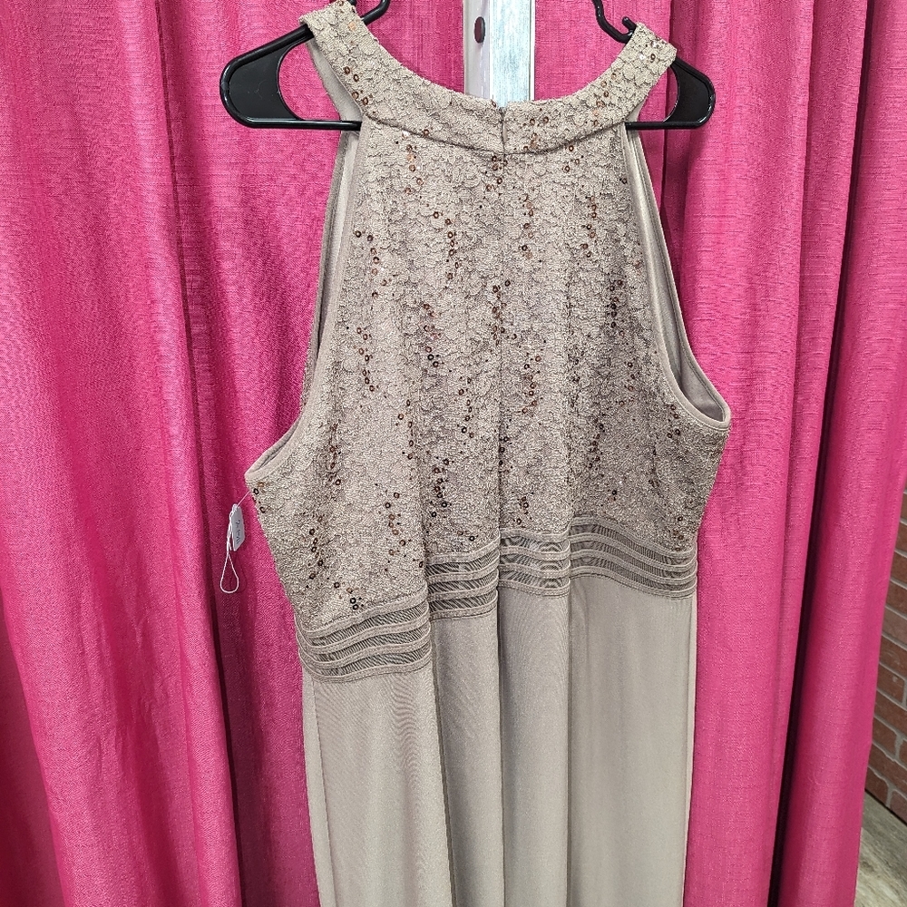Plus size formal maxi